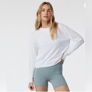 💕 EUC Vuori Long Sleeve Sunset Mock Tee - Sz Medium